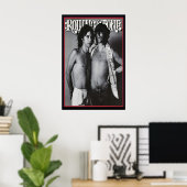 Poster Mick Jagger Kieth Richards 1975 Rolling Stone (Bureau à domicile)