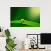 Poster Micro Animaux - Eléphant (Bureau à domicile)