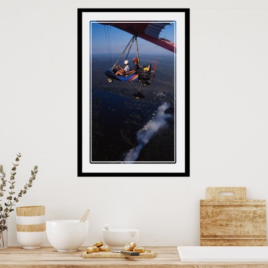 Poster micro-éclairage sur les chutes Victoria 2 (Cuisine)