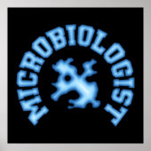 Poster microbiologiste (Devant)