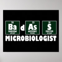 Microbiologiste drôle de Badass
