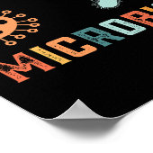 Poster Microbiologiste Vintage et bien cultivé (Coin)