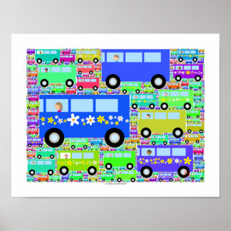 Poster microbus