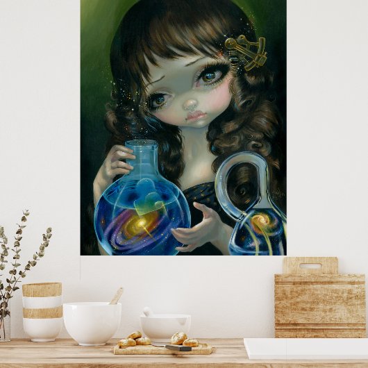 Poster Microcosme : Galaxy ART IMPRIMER l'art grand oeil (Cuisine)