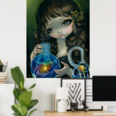 Poster Microcosme : Galaxy ART IMPRIMER l'art grand oeil  (Bureau à domicile)