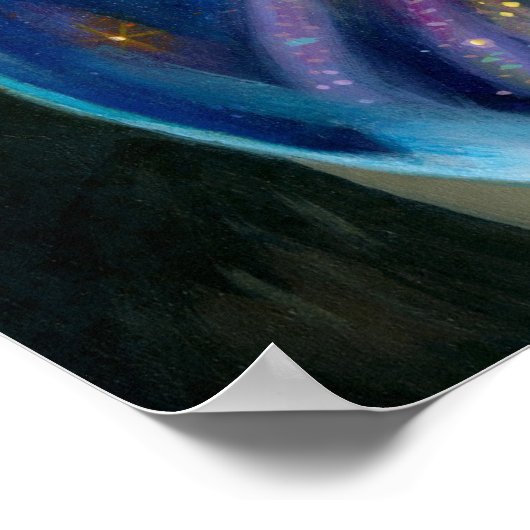 Poster Microcosme : Galaxy ART IMPRIMER l'art grand oeil (Coin)