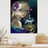 Poster Microcosme : Tricératops ART IMPRIMER réalisme mag (Cuisine)