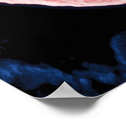 Poster Micrographe électronique de la lymphocyte de Buddi (Coin)