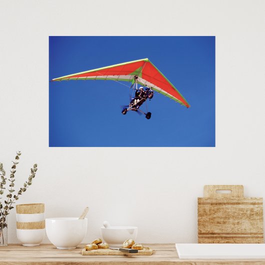 Poster Microlight Vol Dans Le Ciel, Western Cape (Cuisine)
