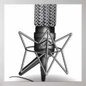 Poster Microphone (Devant)