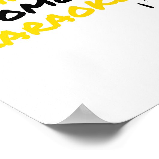 Poster Microphone Karaoke (Coin)