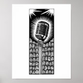 Poster Microphone n° 1 (Devant)
