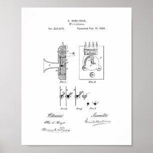 Poster Microphone Patent
