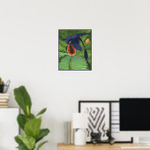 Poster Microraptor Omnivory (Bureau à domicile)