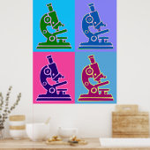 Poster Microscope (Cuisine)