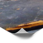 Poster Microscope à l'ancienne (Coin)