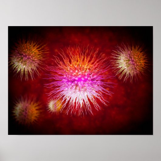 Poster Microscopic View Of Dendrimers 1 (Devant)