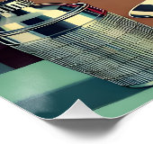 Poster Mid Century Cocktail Party Couples - House Warming (Coin)