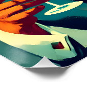 Poster Mid Century Cocktail Party Couples - Mi Amor (Coin)