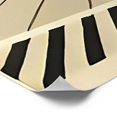 Poster Mid Century Interior Design Desert Livingroom (Coin)