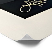 Poster Mid Century Modern Art Mountain Sunrise Martini (Coin)