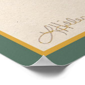 Poster Mid Century Modern Martini Cocktail Heure (Coin)