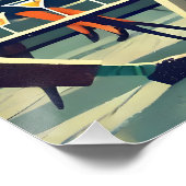 Poster Mid Century Modern Martini Dance Cocktail Party (Coin)