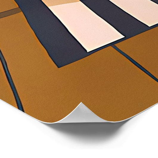 Poster Mid Century Modern Martini Intellectuals New Year (Coin)