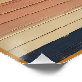 Poster Mid Century Moderne 2 Olive Martini Cocktail Heure (Coin)