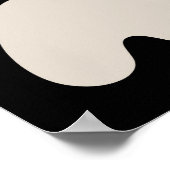 Poster Mid Century Moderne Bioabstraction (Coin)