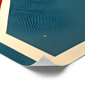 Poster Mid Century moderne Valentine Dancing Couple (Coin)