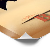 Poster Mid Century moderne Valentine Dancing Couple (Coin)