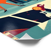 Poster Mid Century Space Age Cocktail Party (Coin)