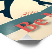 Poster Mid Century Valentine moderne Hip Dancing Couple (Coin)