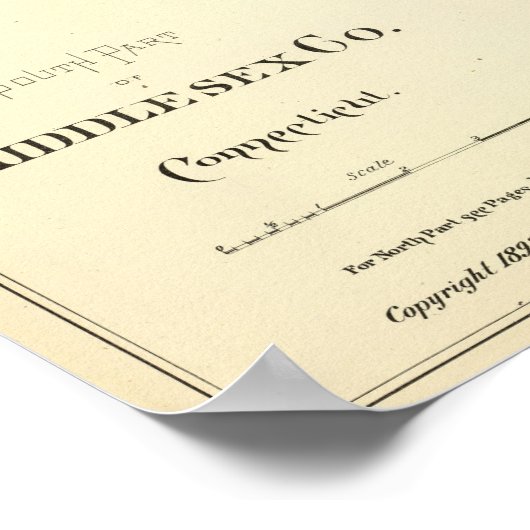 Poster Middlesex Co (Coin)