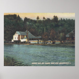 Poster Middletown NY, Midway park, Wallkill River, Old
