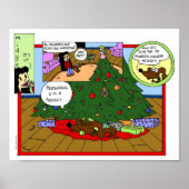 Poster Midge "Christmas Tree Comic" (Devant)