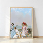 Poster Midi en mer par Vittorio Matteo Corcos