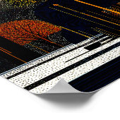 Poster MIdnight Forest #4 - 4x5 Digital Download (Coin)