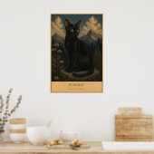 Poster Midnight Majesty: Bombay Cat (Cuisine)