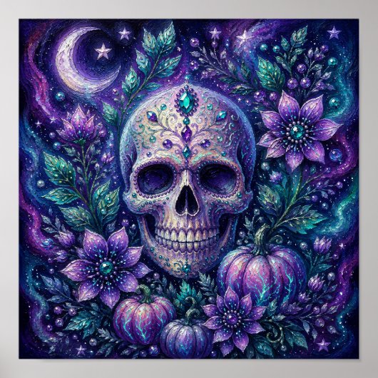 Poster MidNiteMysticSkull (Devant)