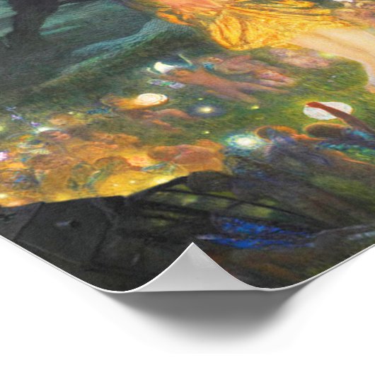 Poster Midsummer Eve (1908) par Edward Robert Hughes (Coin)