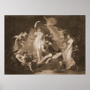 Poster Midsummer Nights Dream 1796