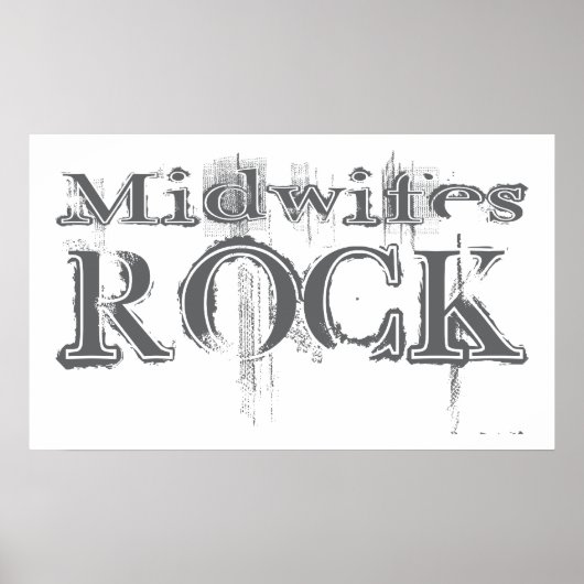 Poster Midwifes Rock (Devant)