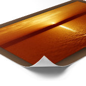 Poster miel brillant (Coin)