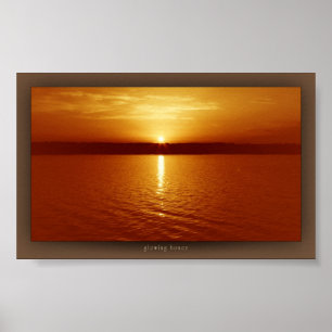 Poster miel brillant