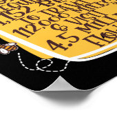 Poster Miel Jar apiculteur Miel Bee (Coin)