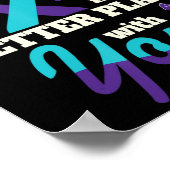 Poster Mieux avec vous Sensibilisation au suicide Santé m (Coin)