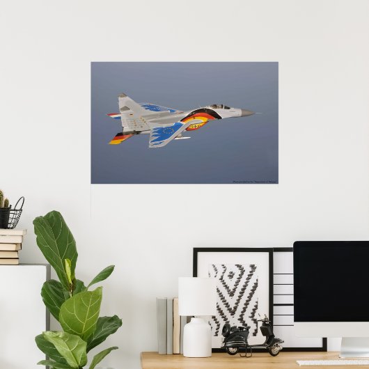 Poster Mig-29 (Bureau à domicile)