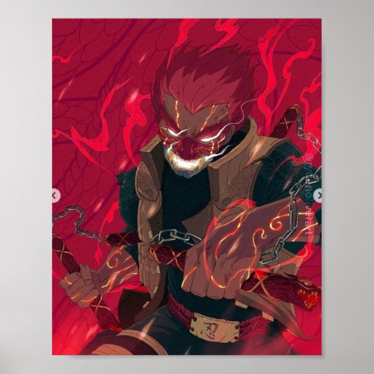 Poster Might Guy (Devant)